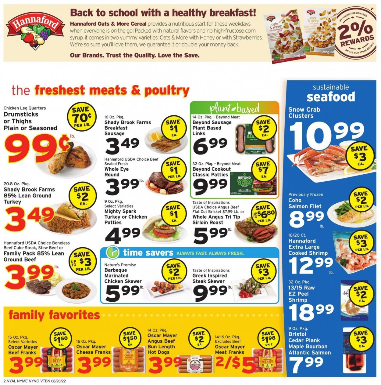 Hannaford ad - 08/28/2022 - 09/03/2022. Page 2
