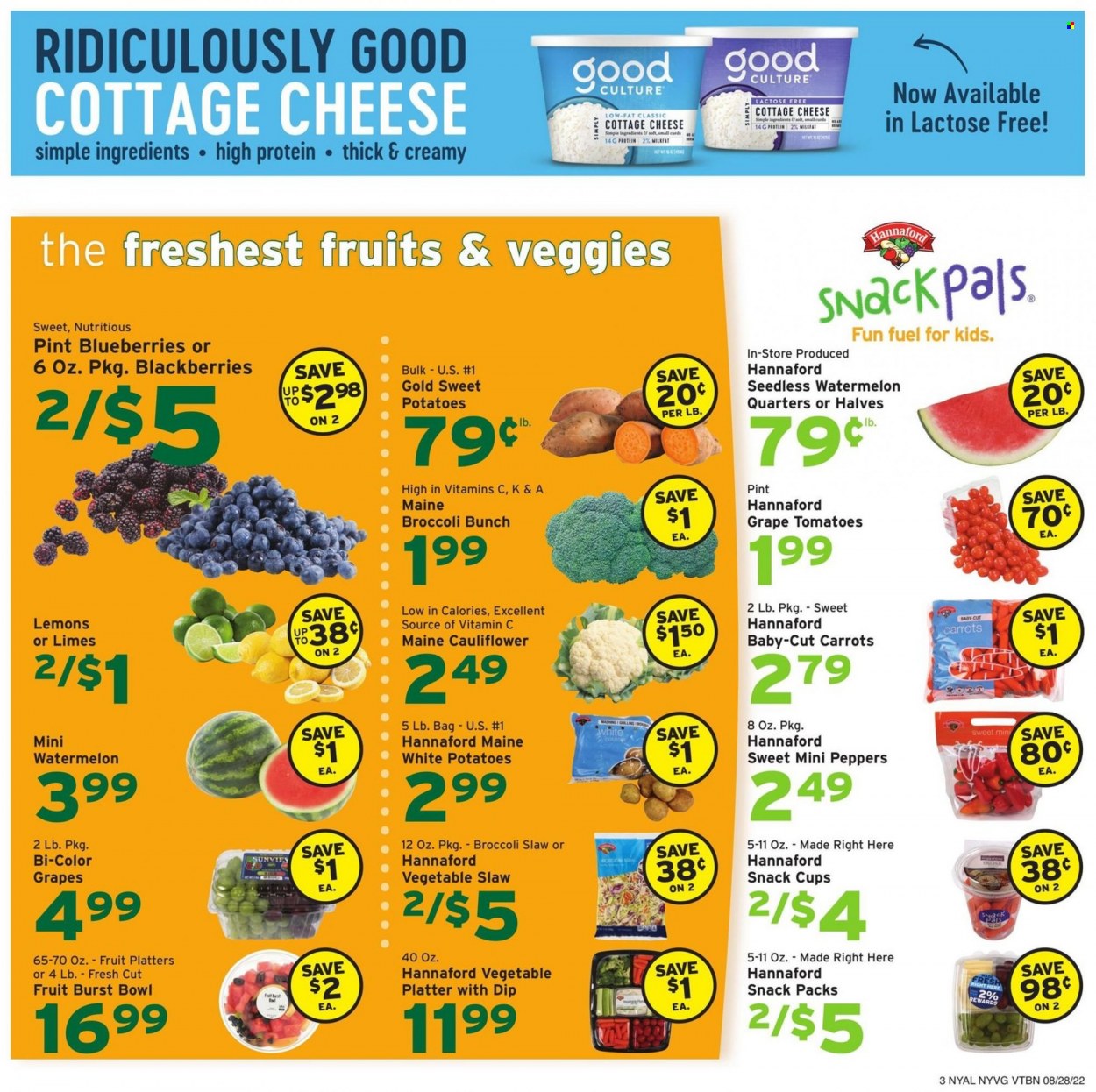 Hannaford ad - 08/28/2022 - 09/03/2022. Page 3