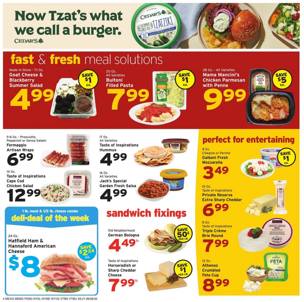 Hannaford ad - 08/28/2022 - 09/03/2022. Page 4