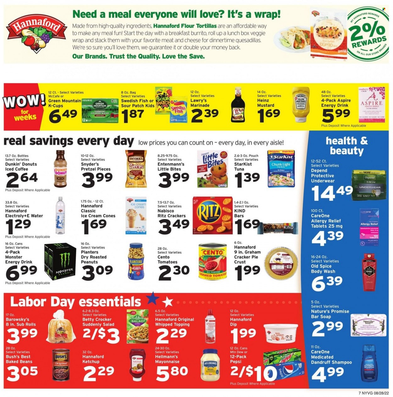 Hannaford ad - 08/28/2022 - 09/03/2022. Page 7