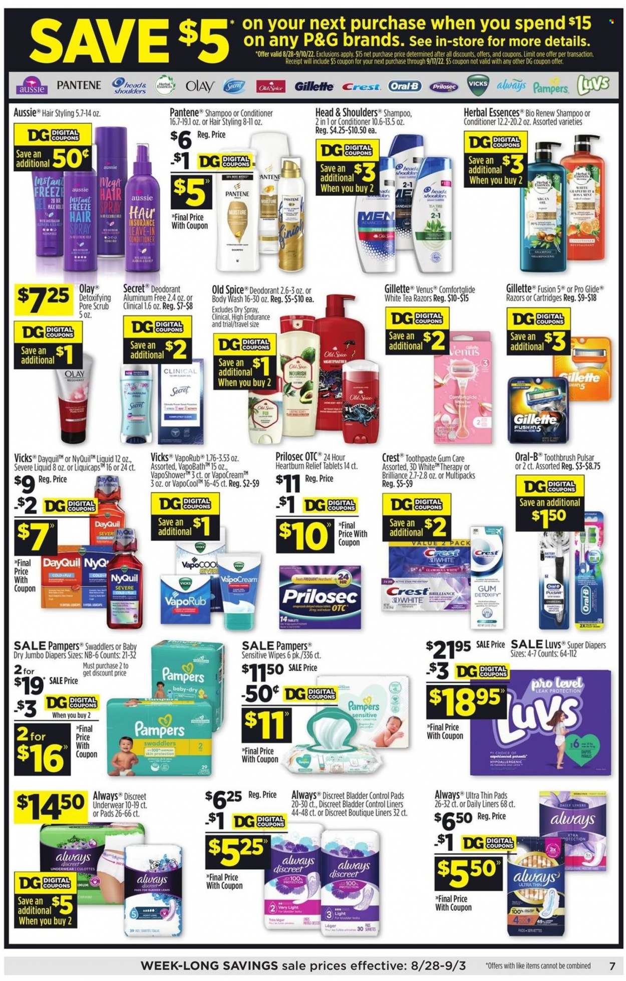 Dollar General ad - 08/28/2022 - 09/03/2022. Page 7