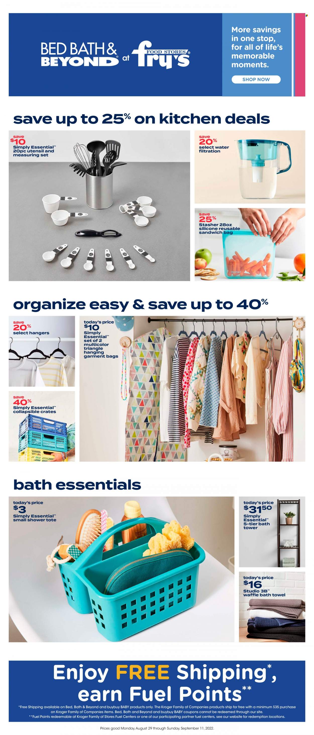 Fry’s ad - 08/29/2022 - 09/11/2022. Page 1