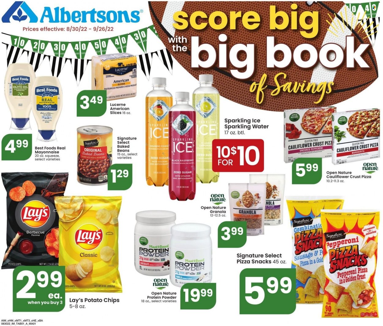 Albertsons ad - 08/30/2022 - 09/26/2022. Page 1