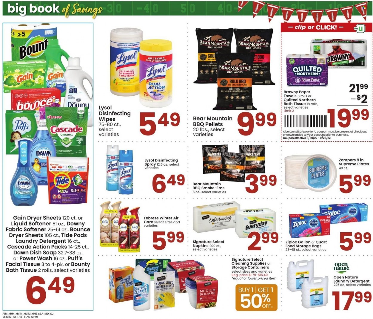 Albertsons ad - 08/30/2022 - 09/26/2022. Page 18