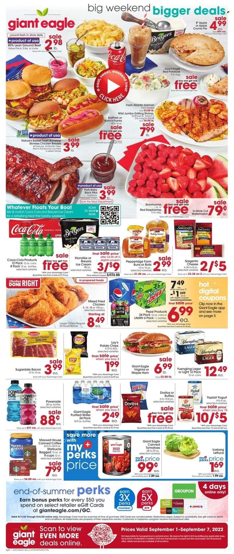 Giant Eagle ad - 09/01/2022 - 09/07/2022. Page 1