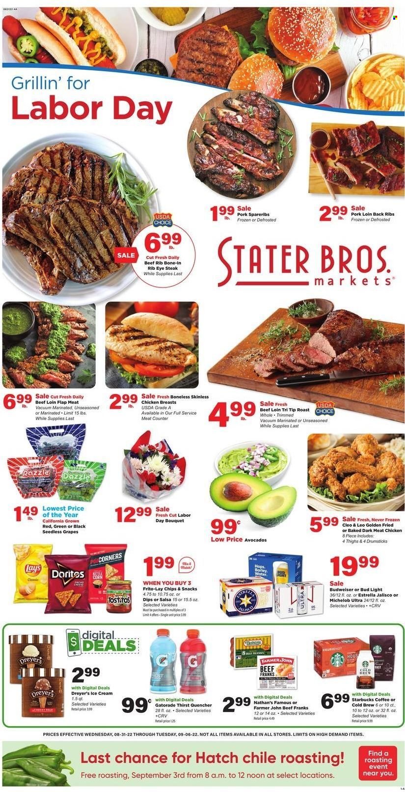 Stater Bros. ad - 08/31/2022 - 09/06/2022. Page 1