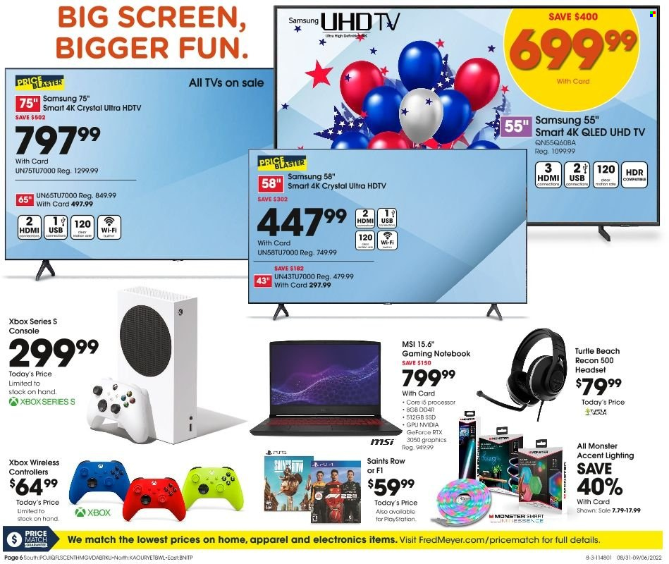 Fred Meyer ad - 08/31/2022 - 09/06/2022. Page 6
