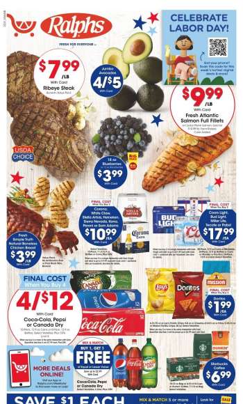 Ralphs Flyer - 08/31/2022 - 09/06/2022.