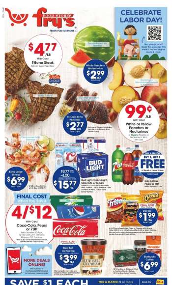 Fry’s Flyer - 08/31/2022 - 09/06/2022.