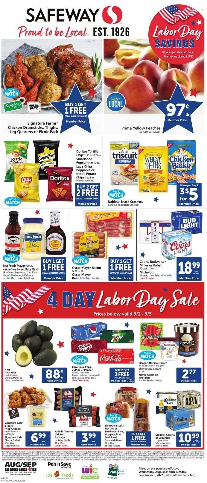 Safeway ad - 08/31/2022 - 09/06/2022. Page 1