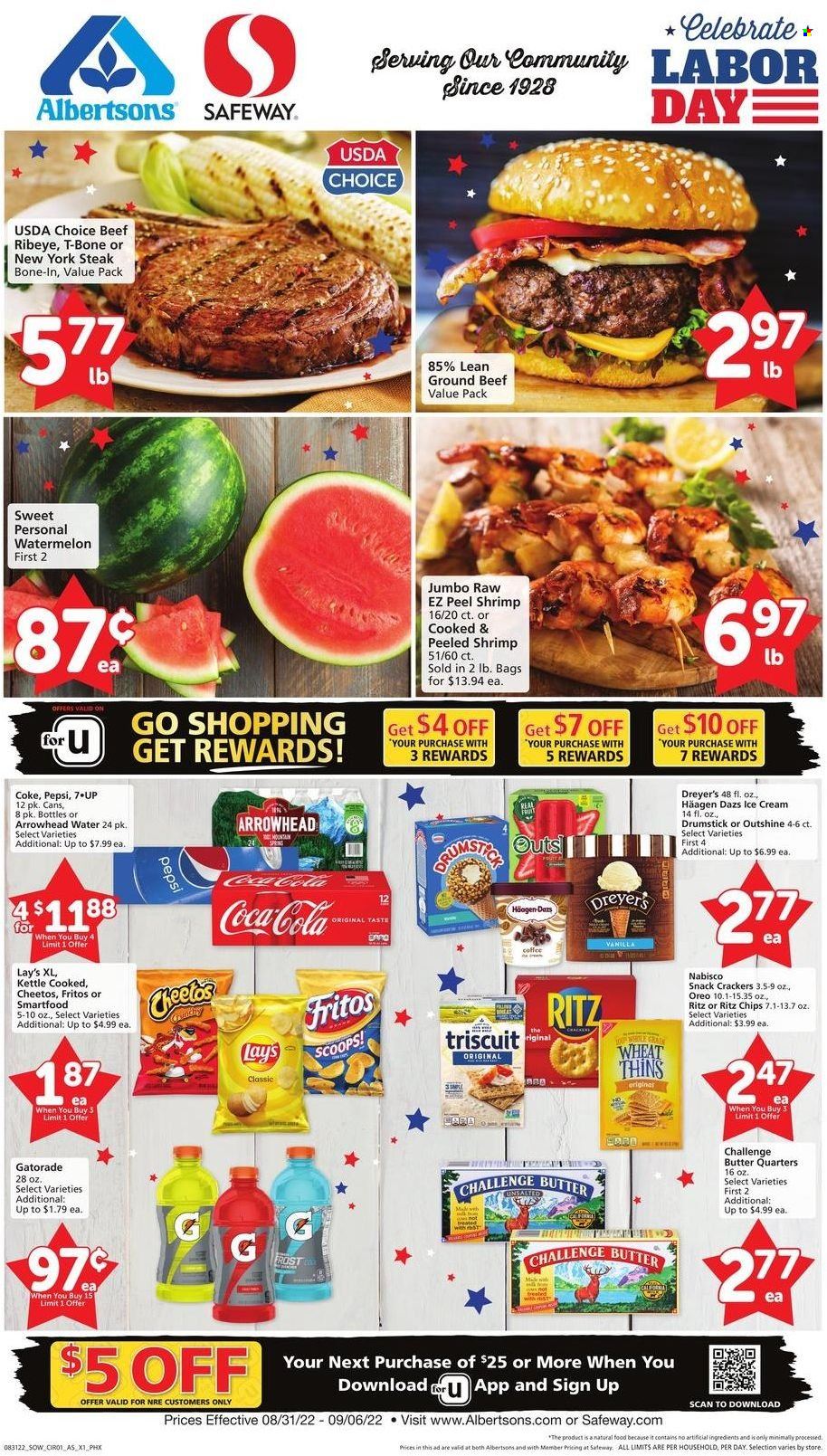 Safeway ad - 08/31/2022 - 09/06/2022. Page 1