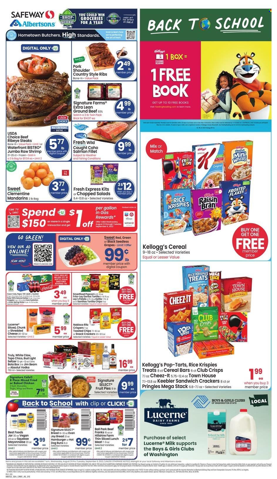 Safeway ad - 08/31/2022 - 09/06/2022. Page 1