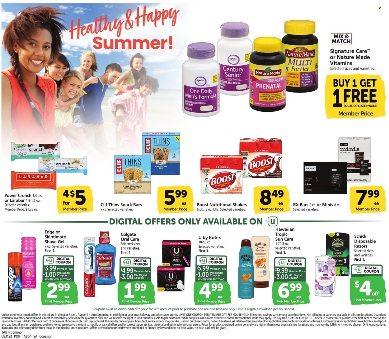 Safeway ad - 08/31/2022 - 09/06/2022. Page 11