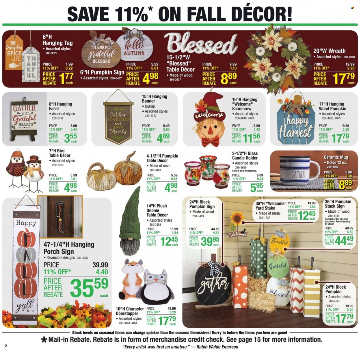 Menards ad - 09/01/2022 - 09/11/2022. Page 2