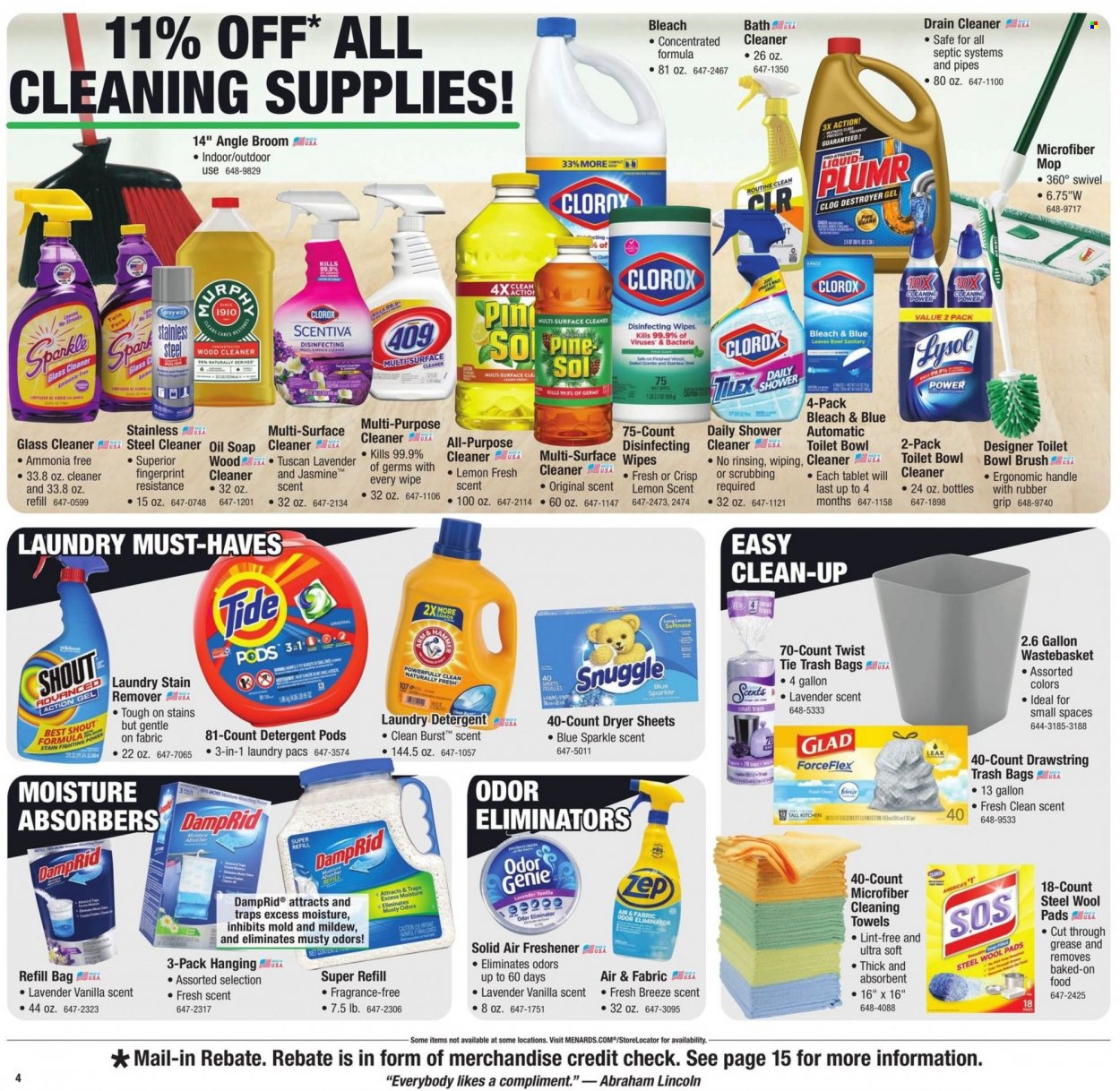Menards ad - 09/01/2022 - 09/11/2022. Page 4
