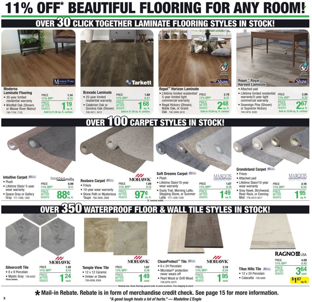 Menards ad - 09/01/2022 - 09/11/2022. Page 9