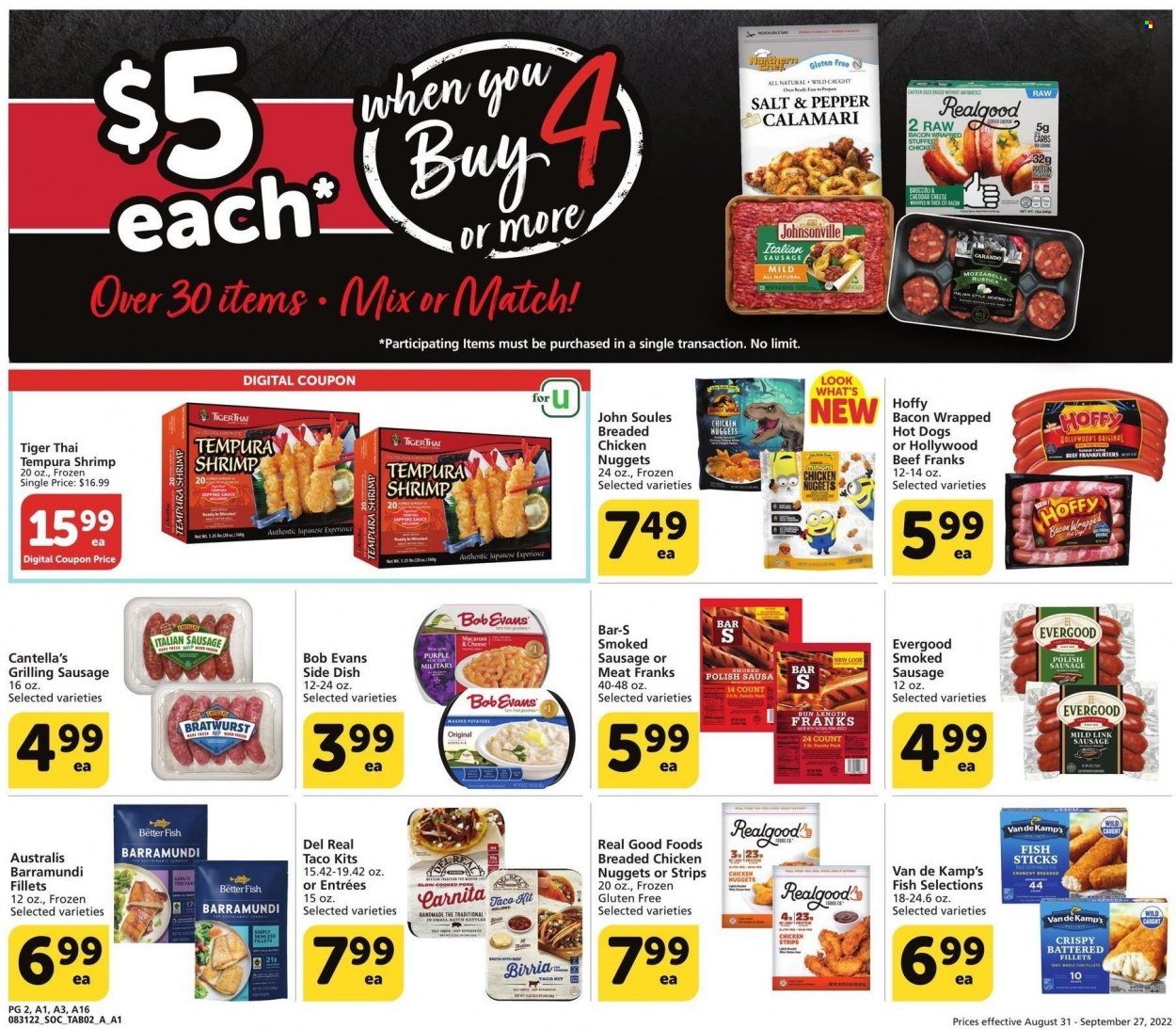 Albertsons ad - 08/31/2022 - 09/27/2022. Page 2