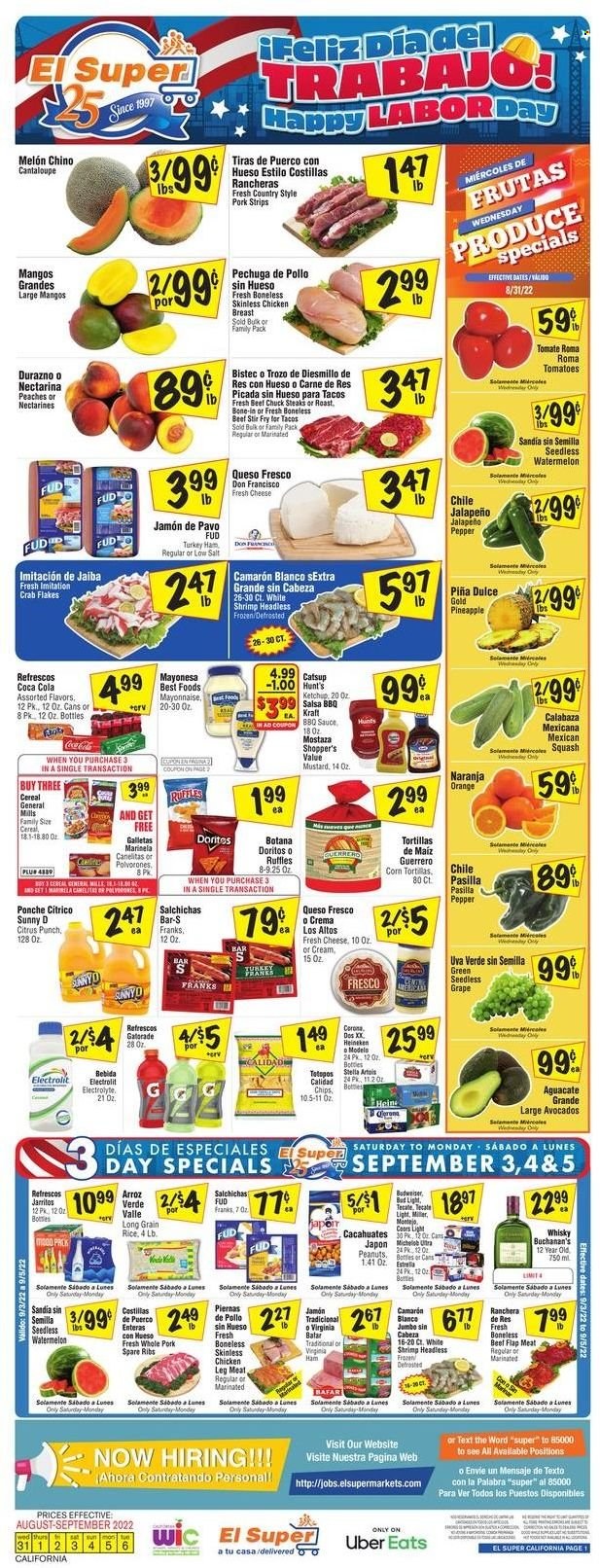 El Super ad - 08/31/2022 - 09/06/2022. Page 1