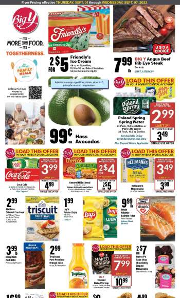 Big Y Flyer - 09/01/2022 - 09/07/2022.