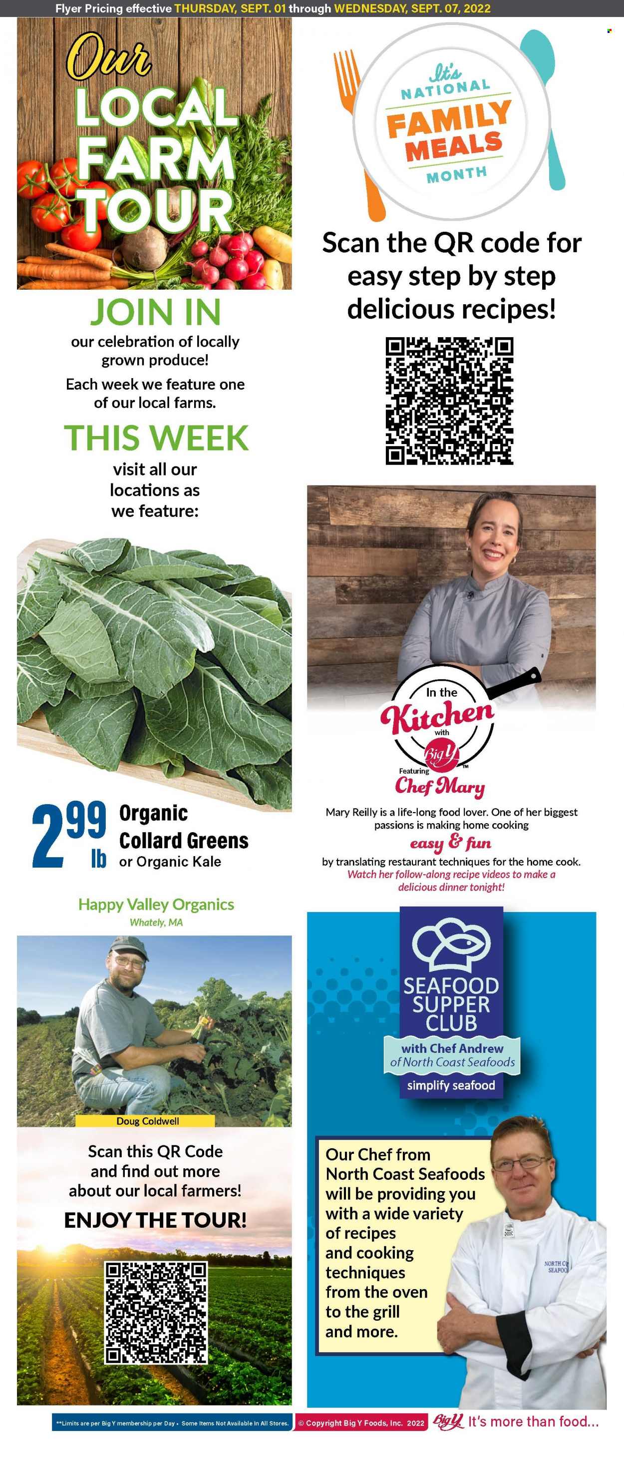 Big Y ad - 09/01/2022 - 09/07/2022. Page 3