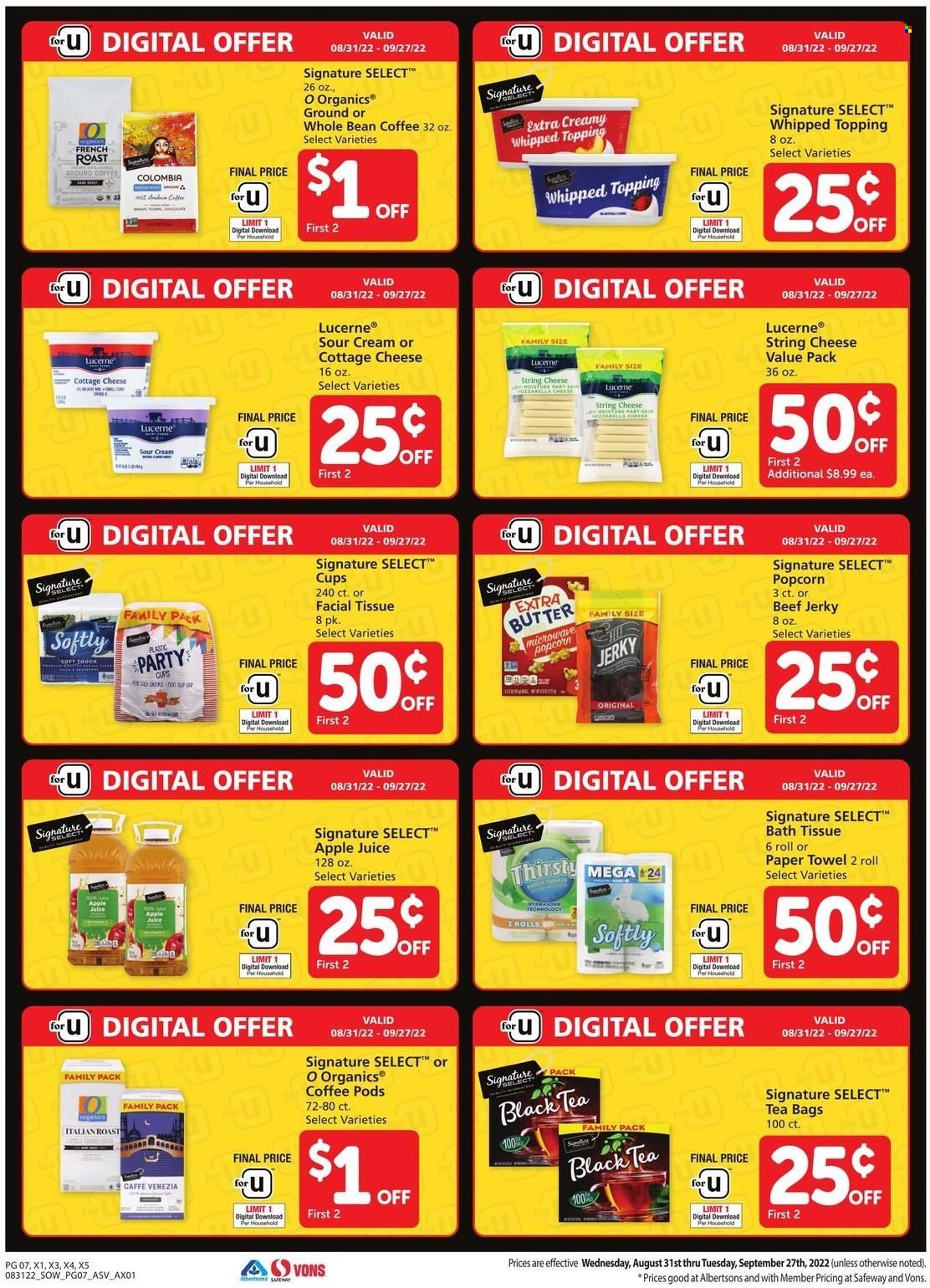 Safeway ad - 08/31/2022 - 09/27/2022. Page 7