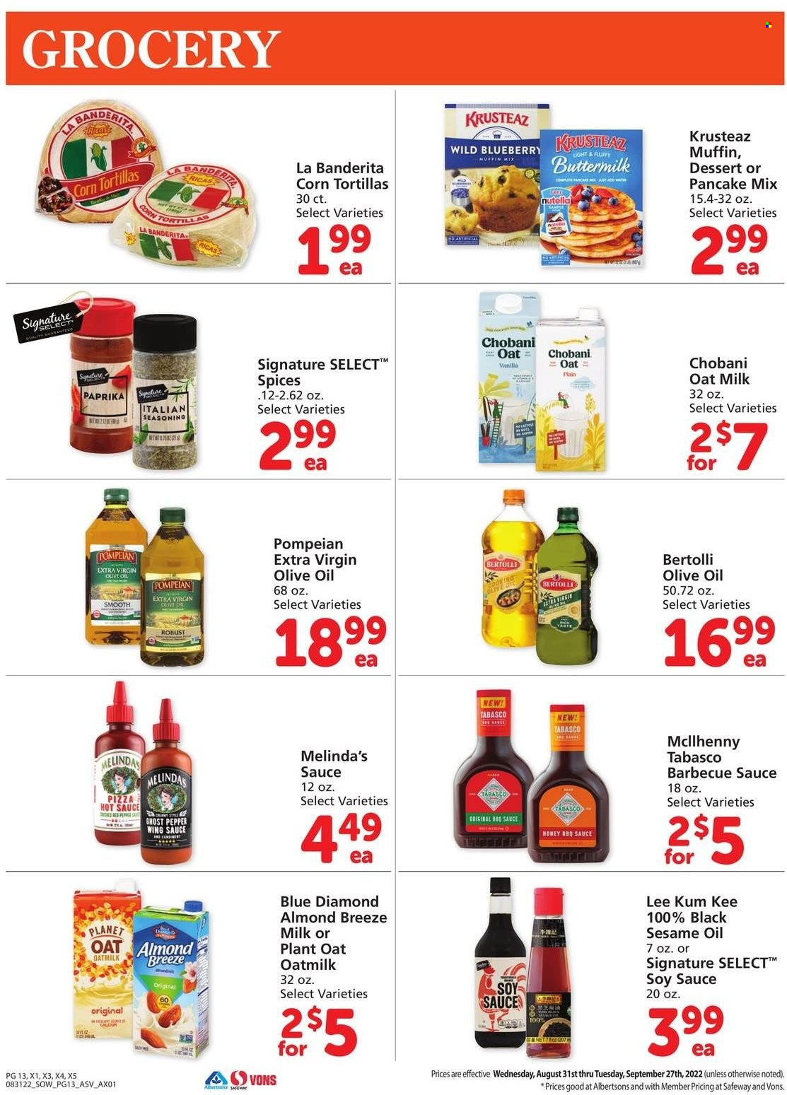 Safeway ad - 08/31/2022 - 09/27/2022. Page 12