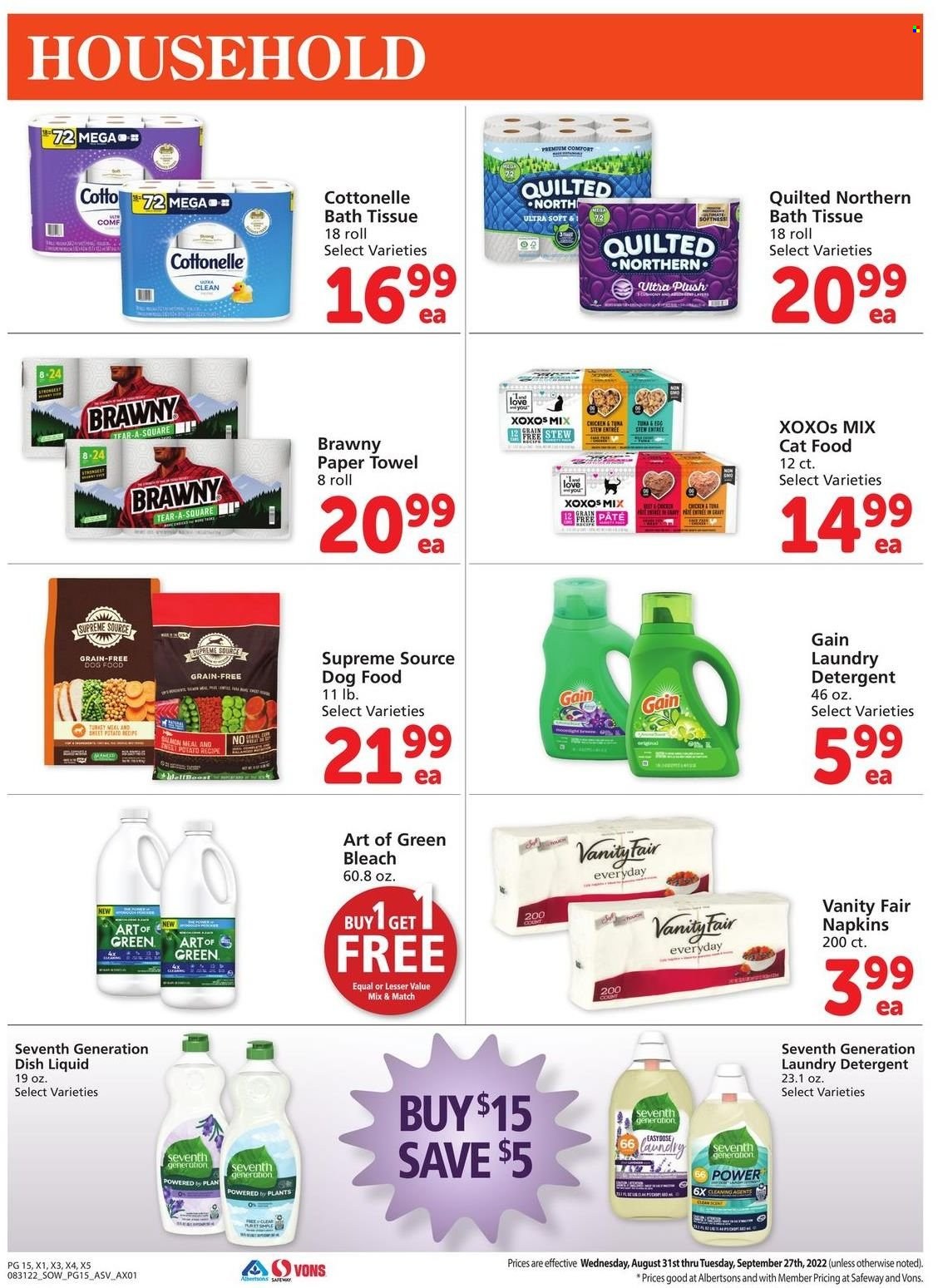Safeway ad - 08/31/2022 - 09/27/2022. Page 14