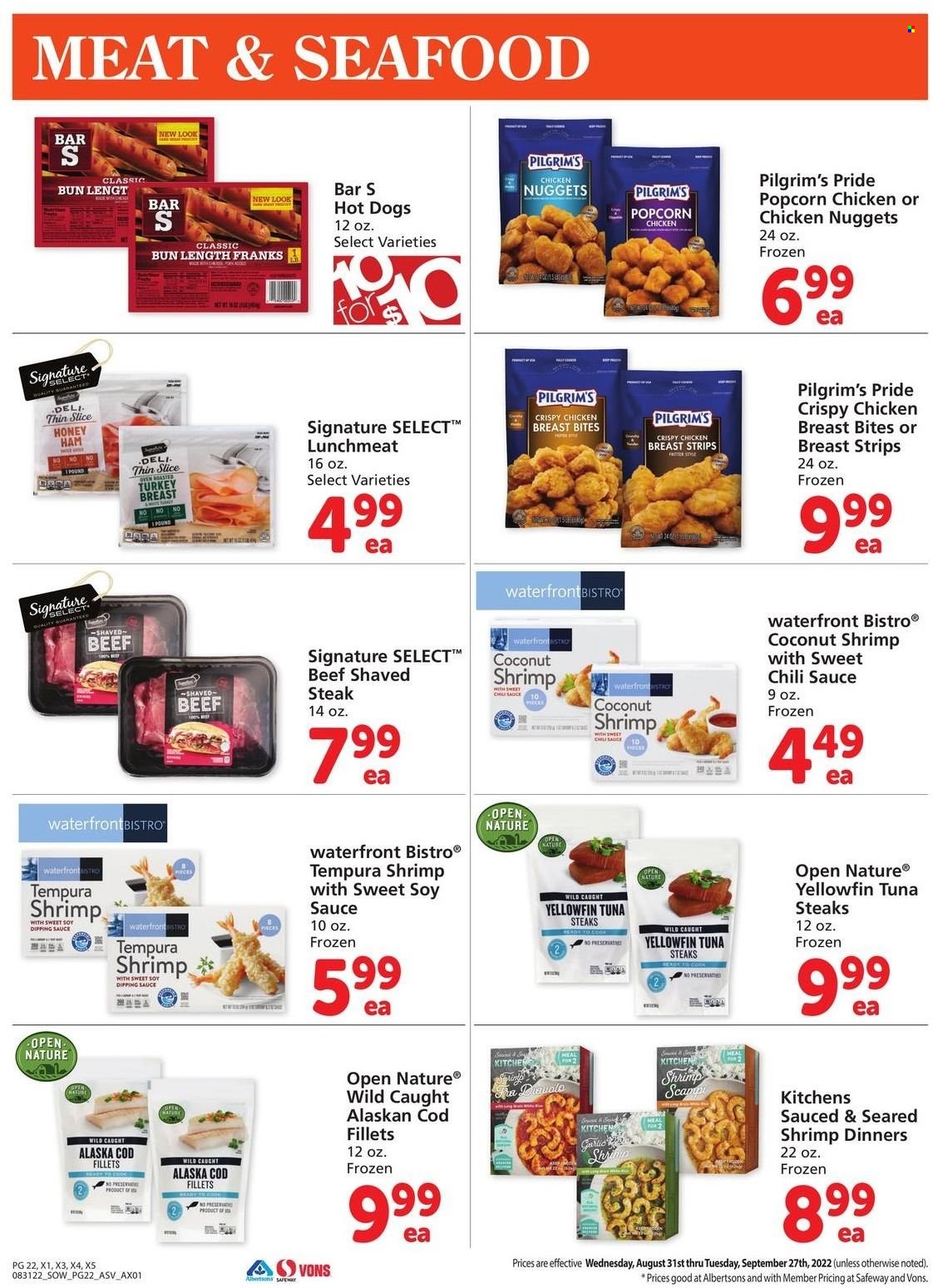 Safeway ad - 08/31/2022 - 09/27/2022. Page 21