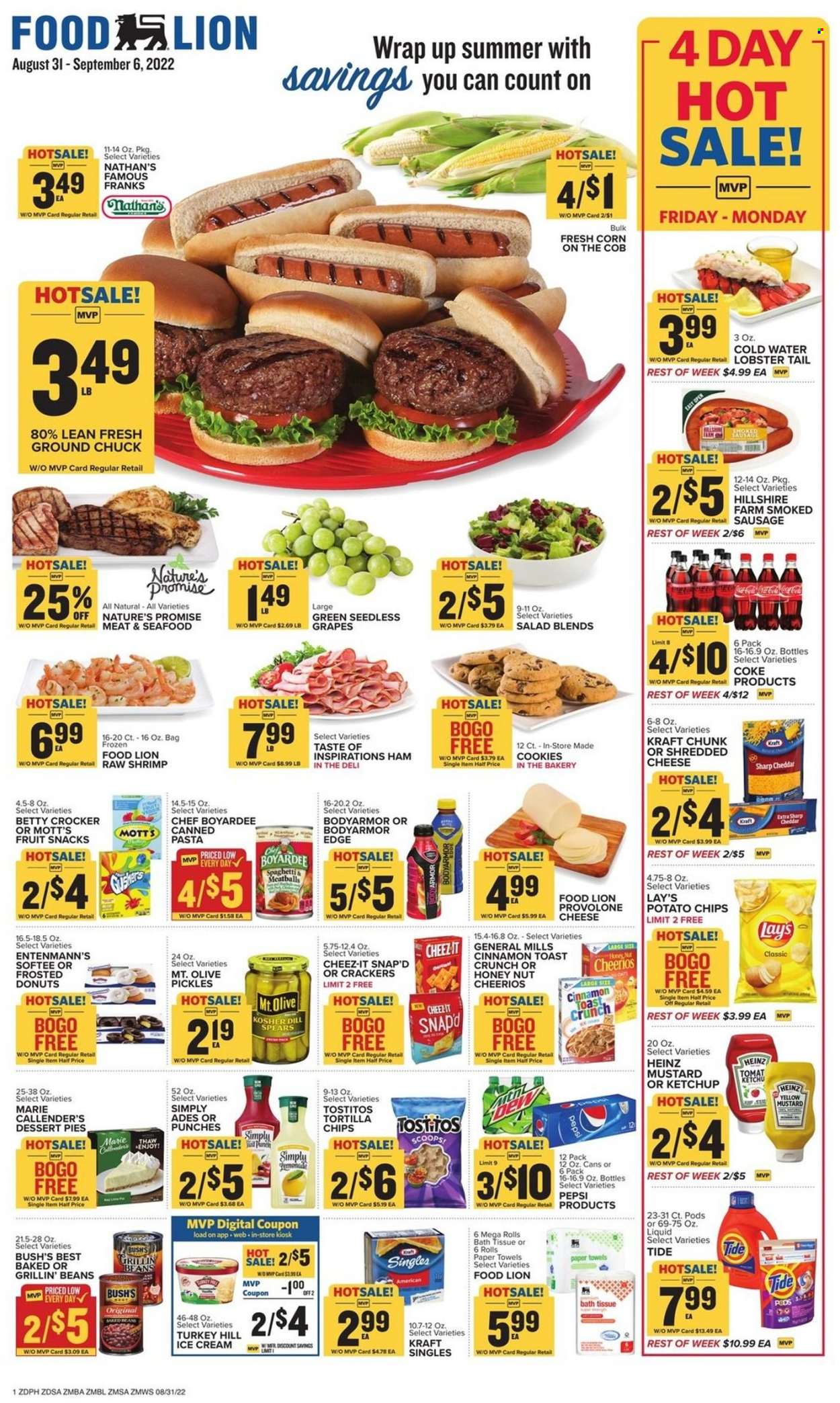 Food Lion ad - 08/31/2022 - 09/06/2022. Page 1