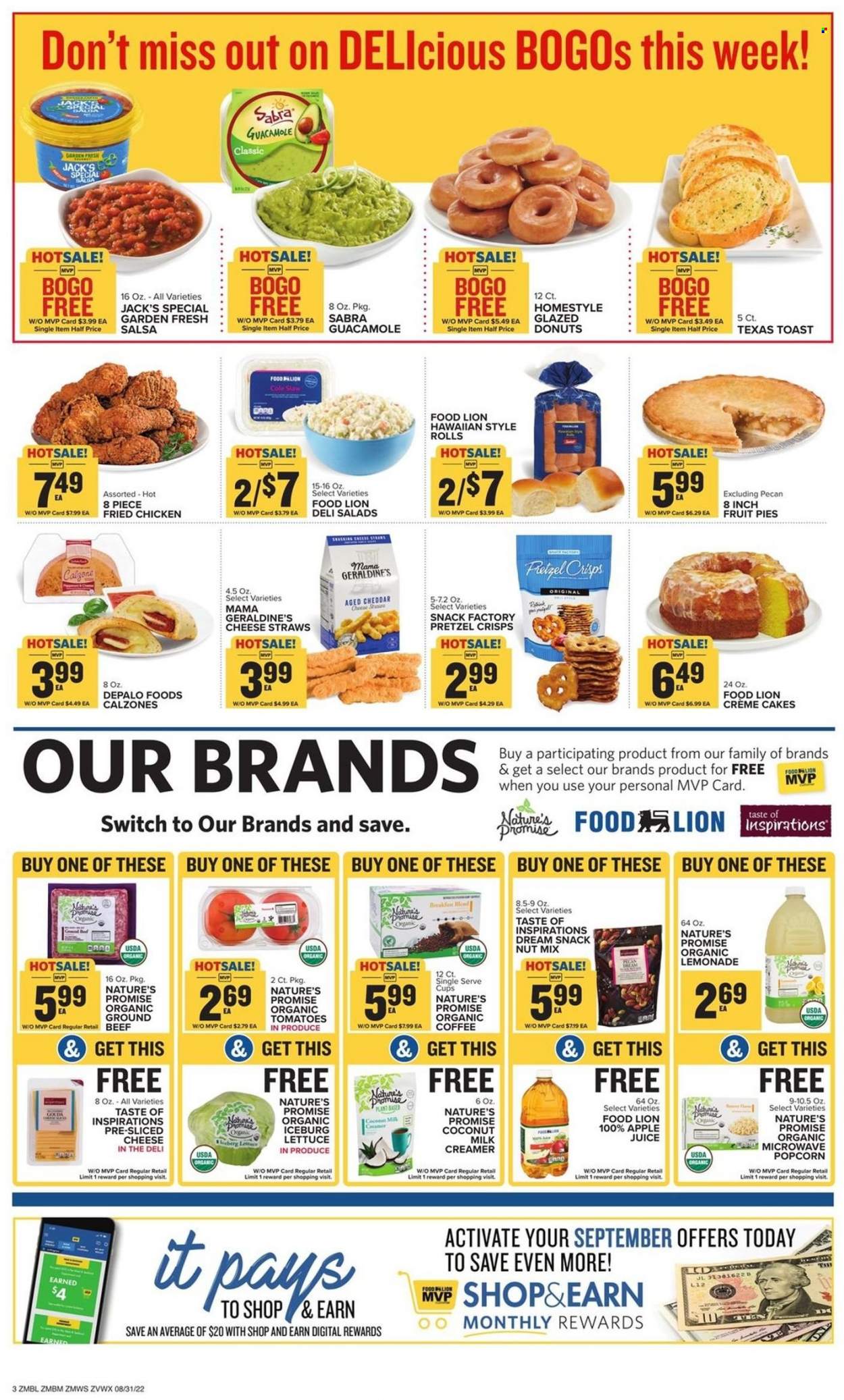 Food Lion ad - 08/31/2022 - 09/06/2022. Page 3