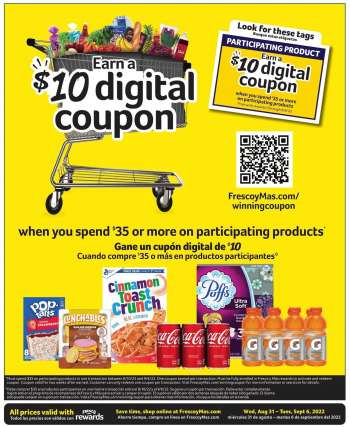 LUNCHABLES on sale - FRESCO Y MÁS • Today's offer from ads