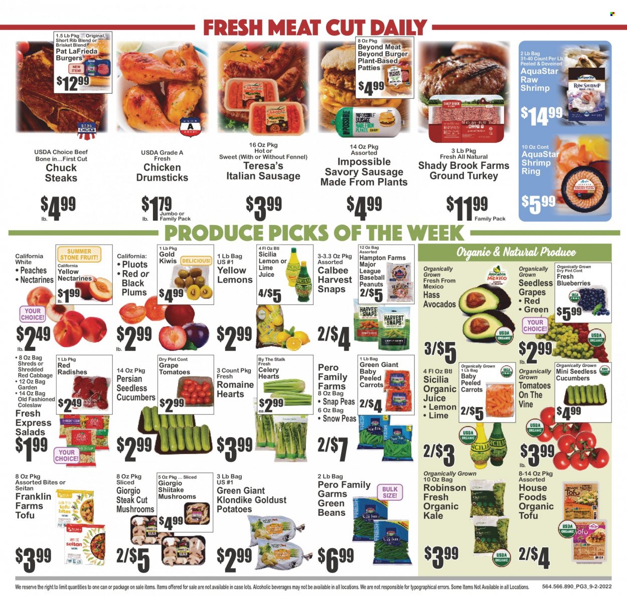 Key Food ad - 09/02/2022 - 09/08/2022. Page 3