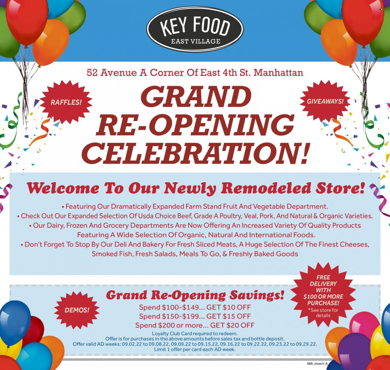 Key Food ad - 09/02/2022 - 09/08/2022. Page 5