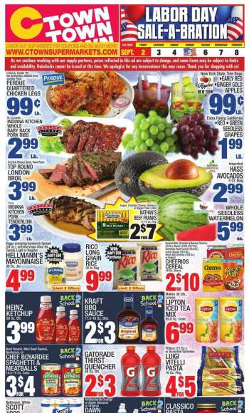 C-Town Flyer - 09/02/2022 - 09/08/2022.