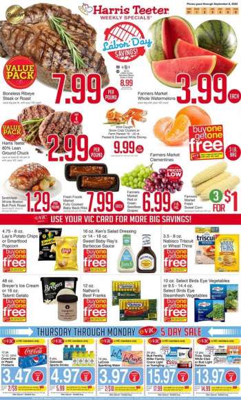 Harris Teeter Flyer - 08/31/2022 - 09/06/2022.