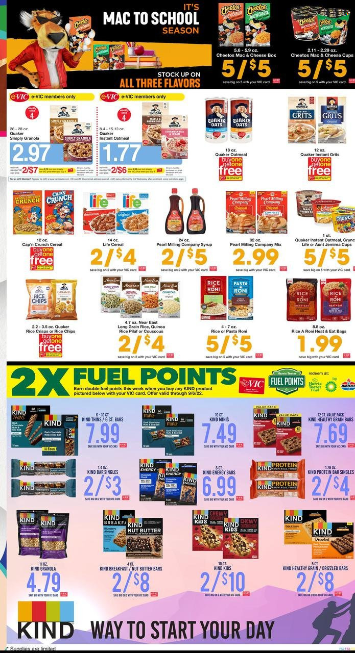 Harris Teeter ad - 08/31/2022 - 09/06/2022. Page 6