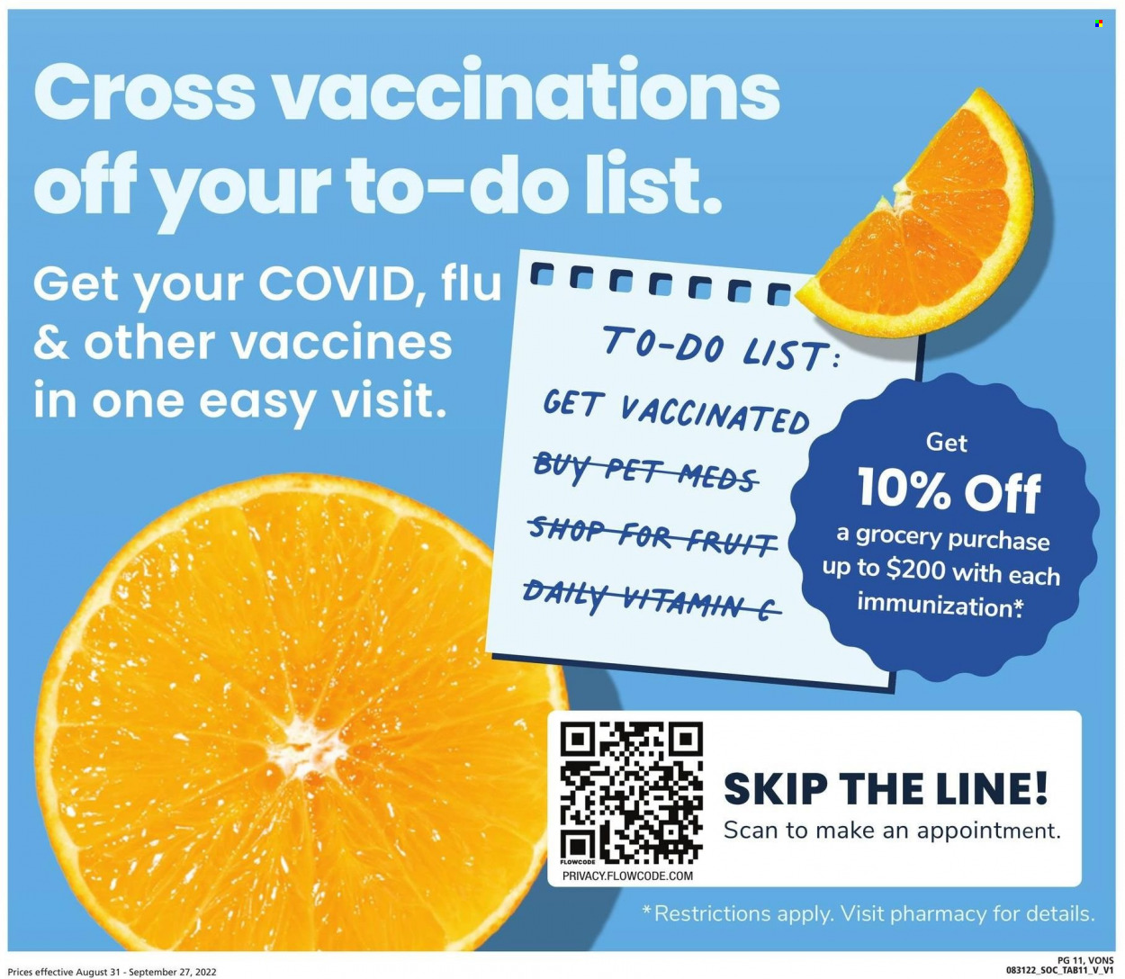 Vons ad - 08/31/2022 - 10/27/2022. Page 11