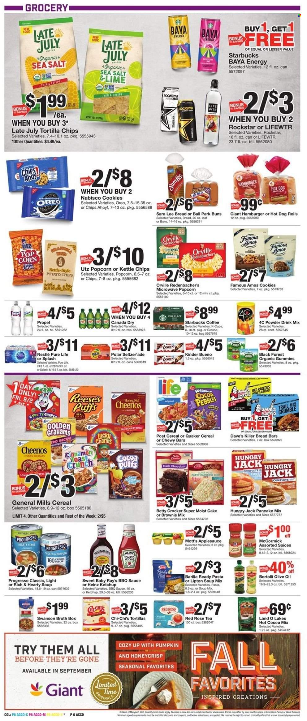 Giant Food ad - 09/02/2022 - 09/08/2022. Page 6