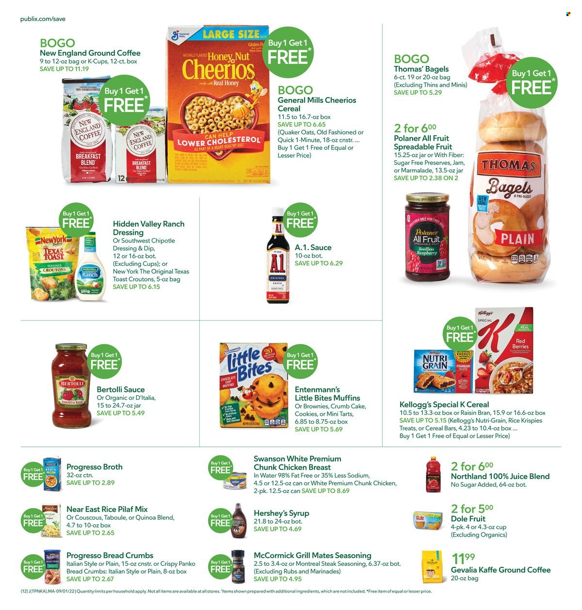 Publix ad - 09/01/2022 - 09/07/2022. Page 12