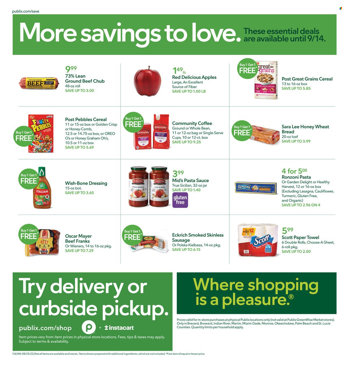 Publix ad - 09/01/2022 - 09/07/2022. Page 21