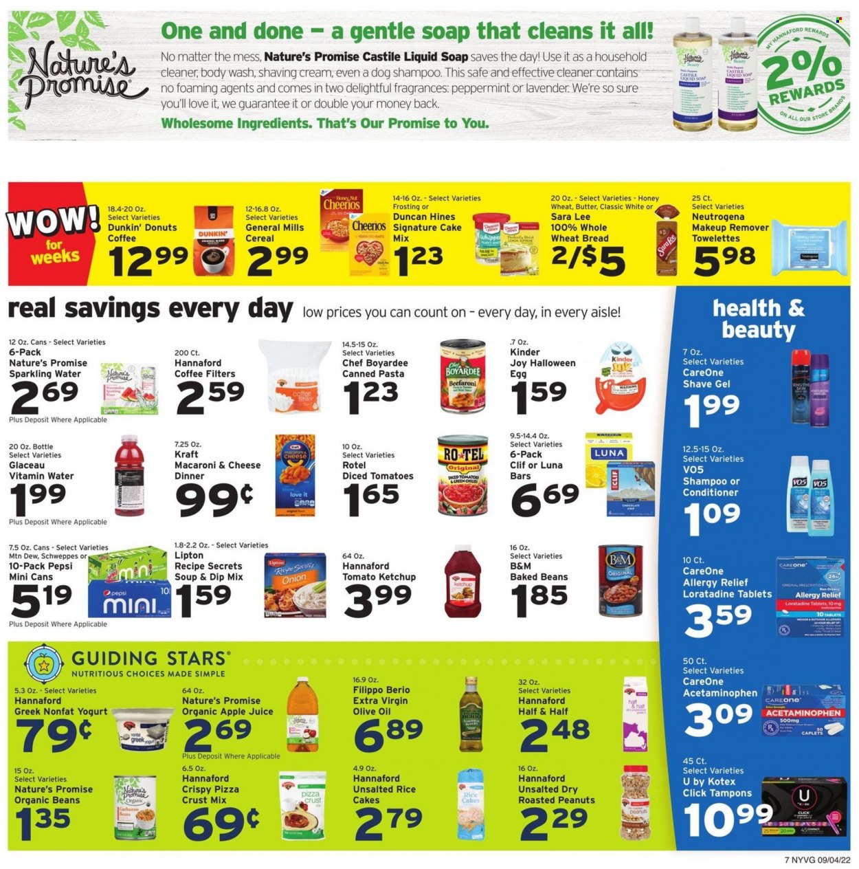 Hannaford ad - 09/04/2022 - 09/10/2022. Page 9