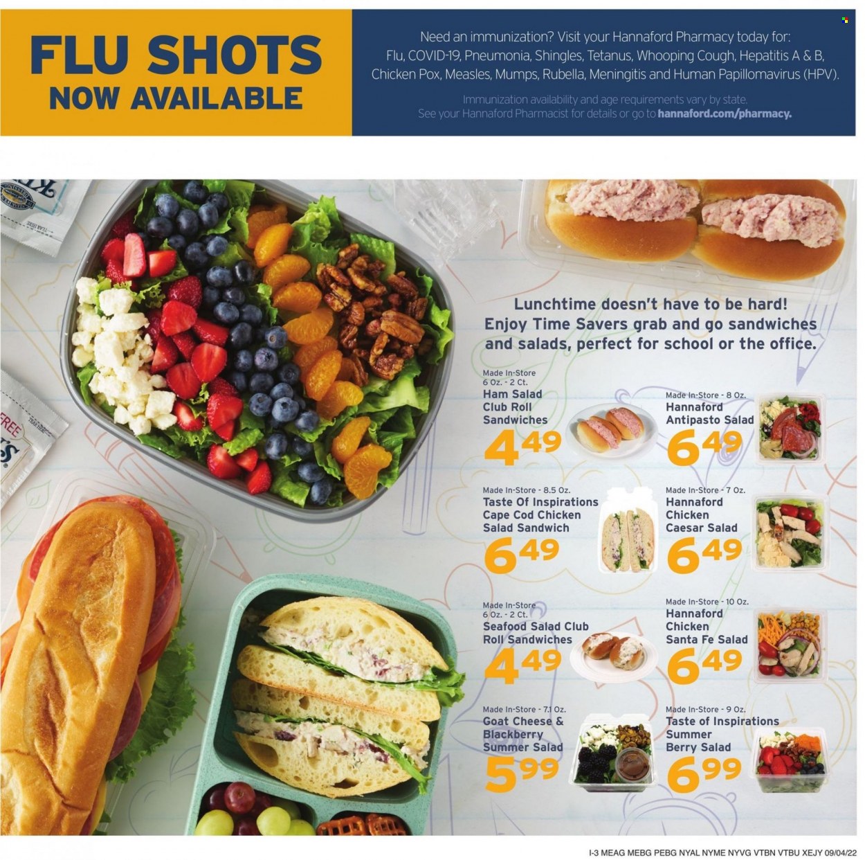 Hannaford ad - 09/04/2022 - 09/10/2022. Page 14