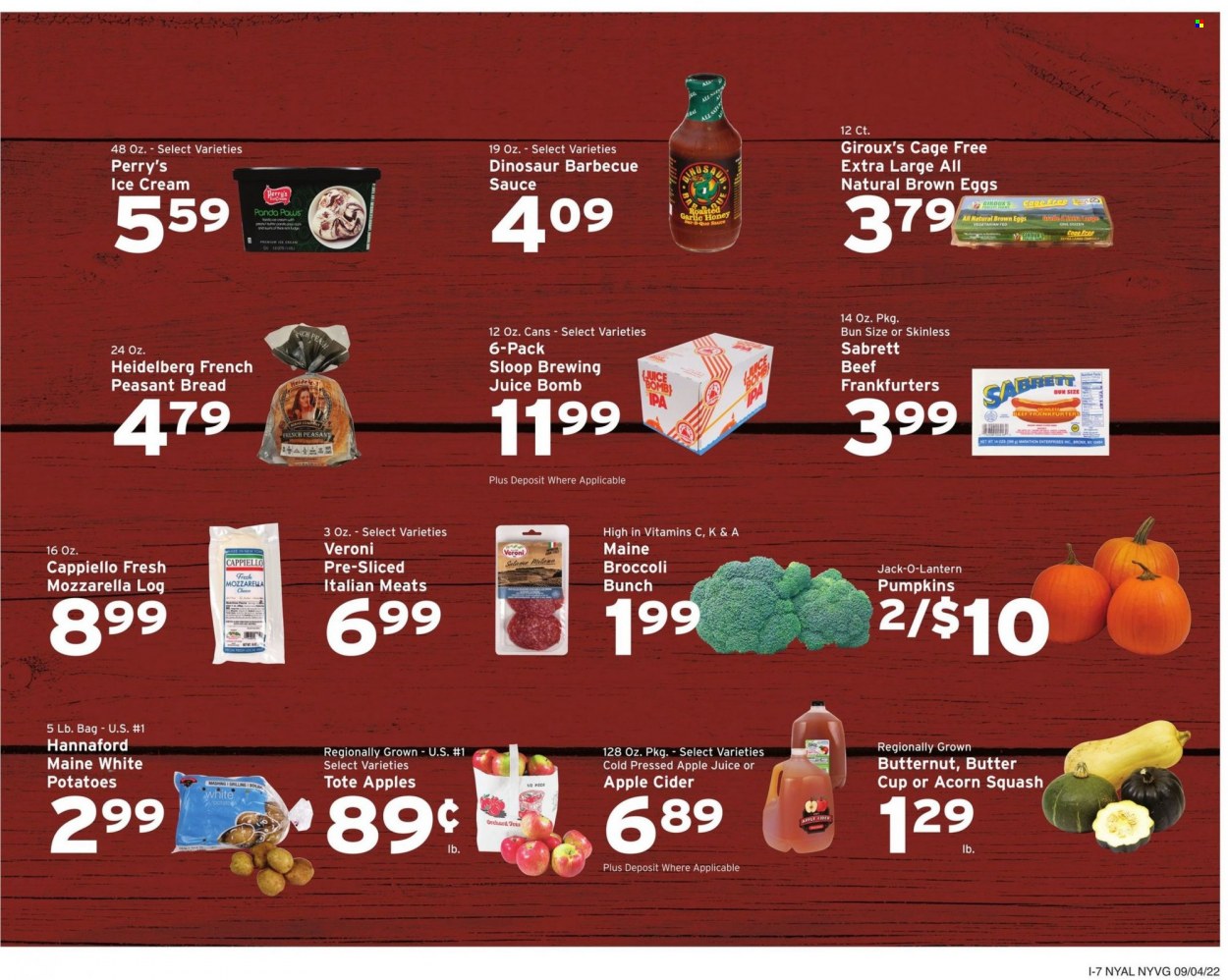 Hannaford ad - 09/04/2022 - 09/10/2022. Page 19