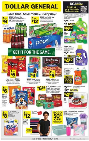Dollar General Flyer - 09/04/2022 - 09/10/2022.