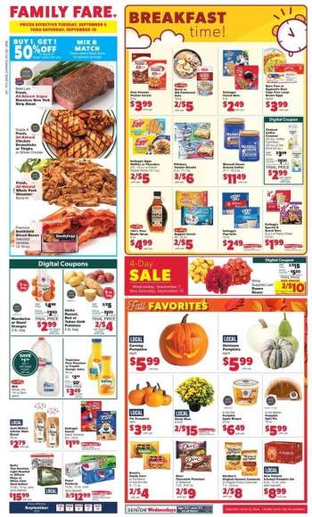 Family Fare Flyer - 09/06/2022 - 09/10/2022.