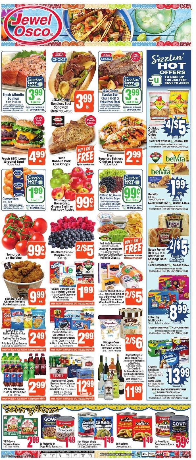 Jewel Osco ad - 09/07/2022 - 09/13/2022. Page 1