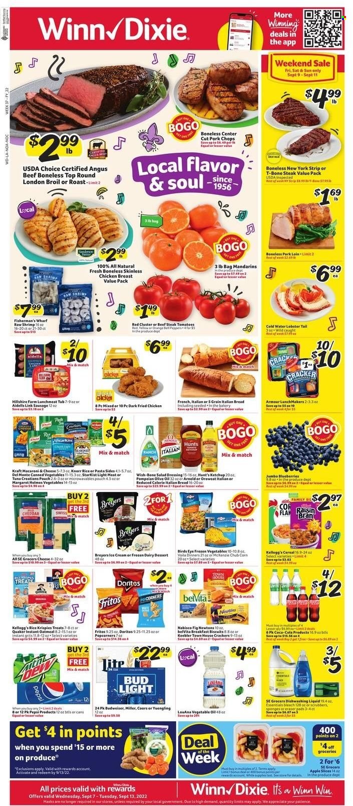 Winn Dixie ad - 09/07/2022 - 09/13/2022. Page 1