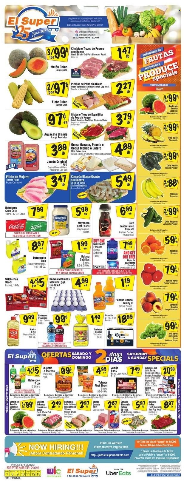 El Super ad - 09/07/2022 - 09/13/2022. Page 1