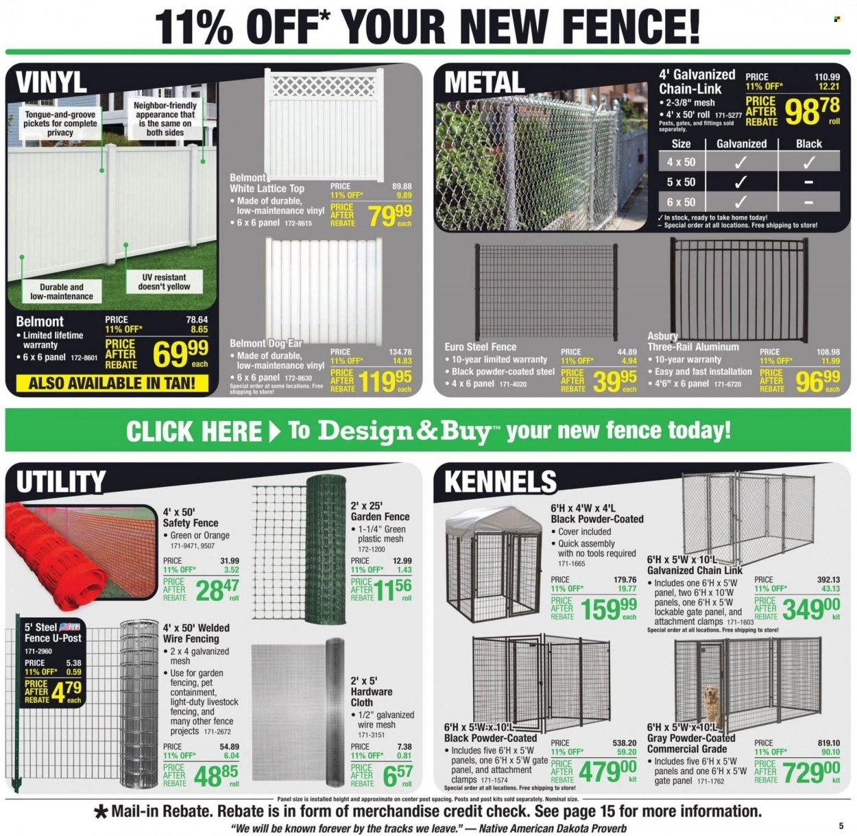 Menards ad - 09/08/2022 - 09/18/2022. Page 5