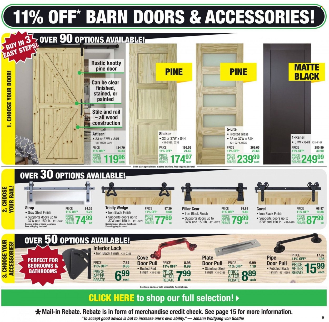 Menards ad - 09/08/2022 - 09/18/2022. Page 9